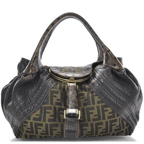 fendi zucca spy bag price|fendi zucca bag.